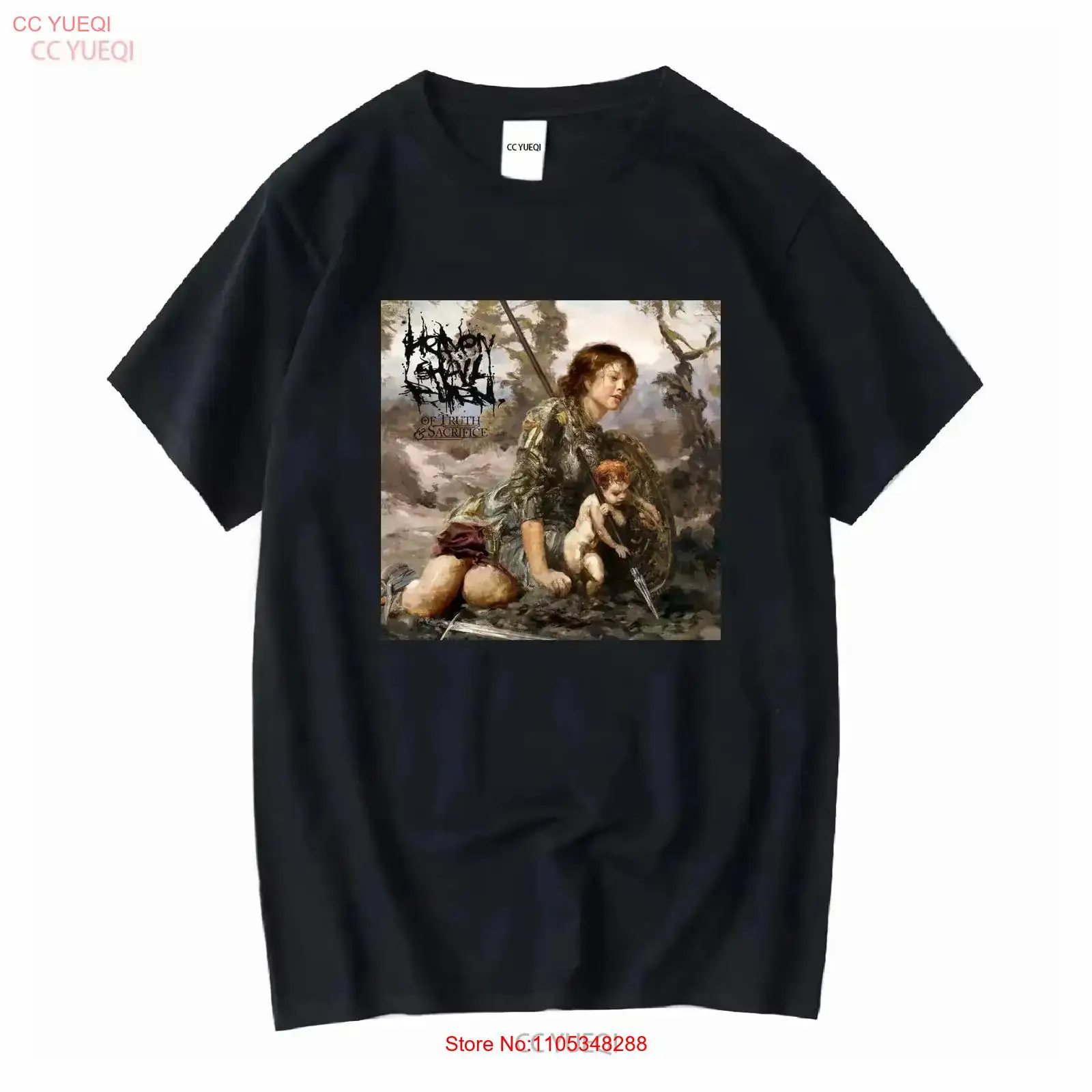 Mens Fashion Black Shirt - Мужская футболка Heaven Shall Burn, модная