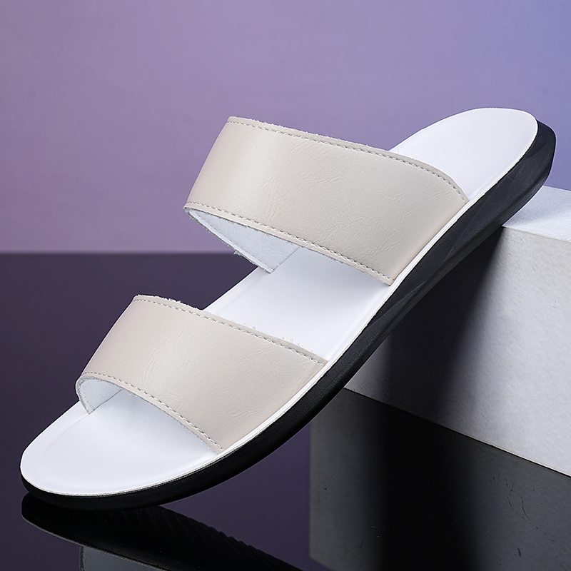 Men'S Fashion Footwear - Мужские модные универсальные пляжные шлепанцы, нескользящие,