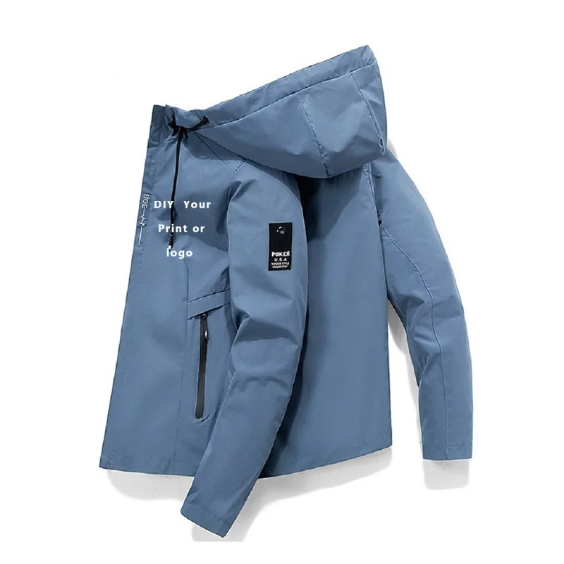 Mens Fashion Style Images - Куртка с капюшоном, новая модель 2024