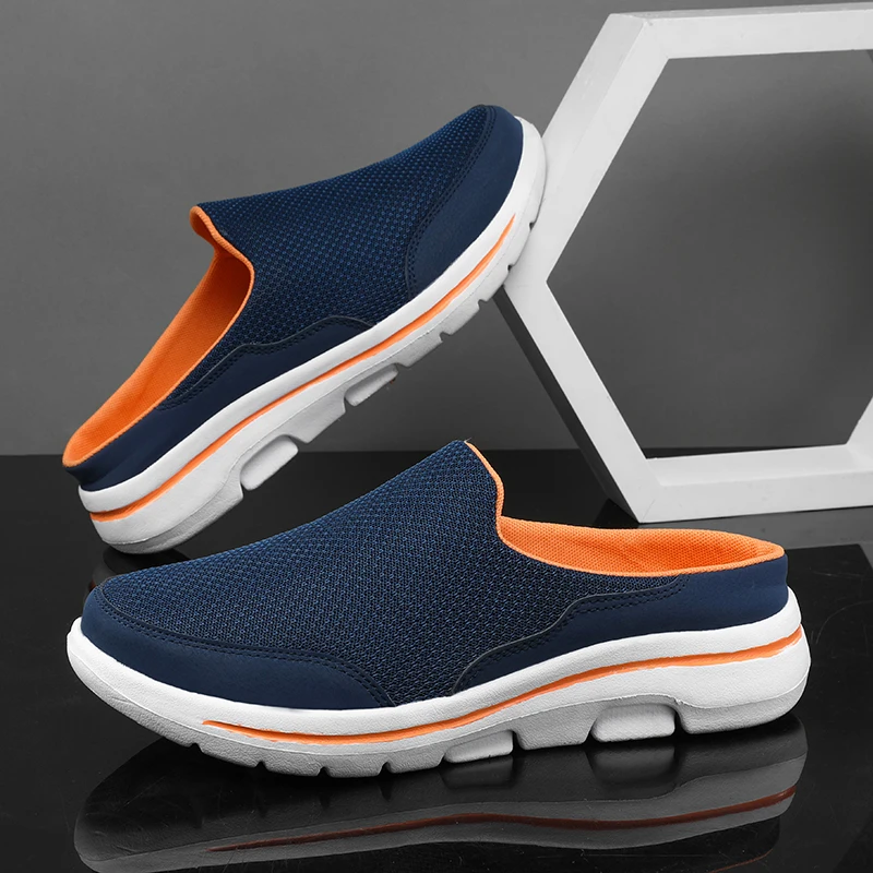 Men'S Fashion Plus - 2025 мужские тапочки, летние дышащие домашние