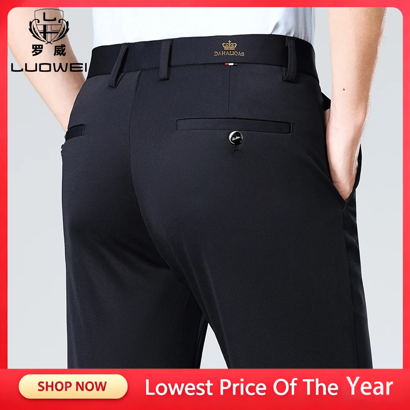 Formal Trouser Stretch - Мужские брюки из высокоэластичной ткани, классические