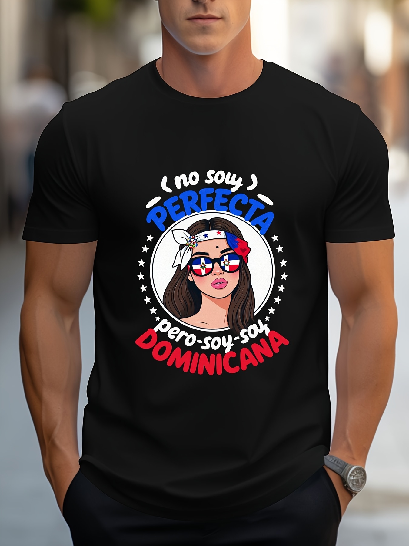 Mens Fashion Style Images - Мужская футболка с принтом 2026 года,