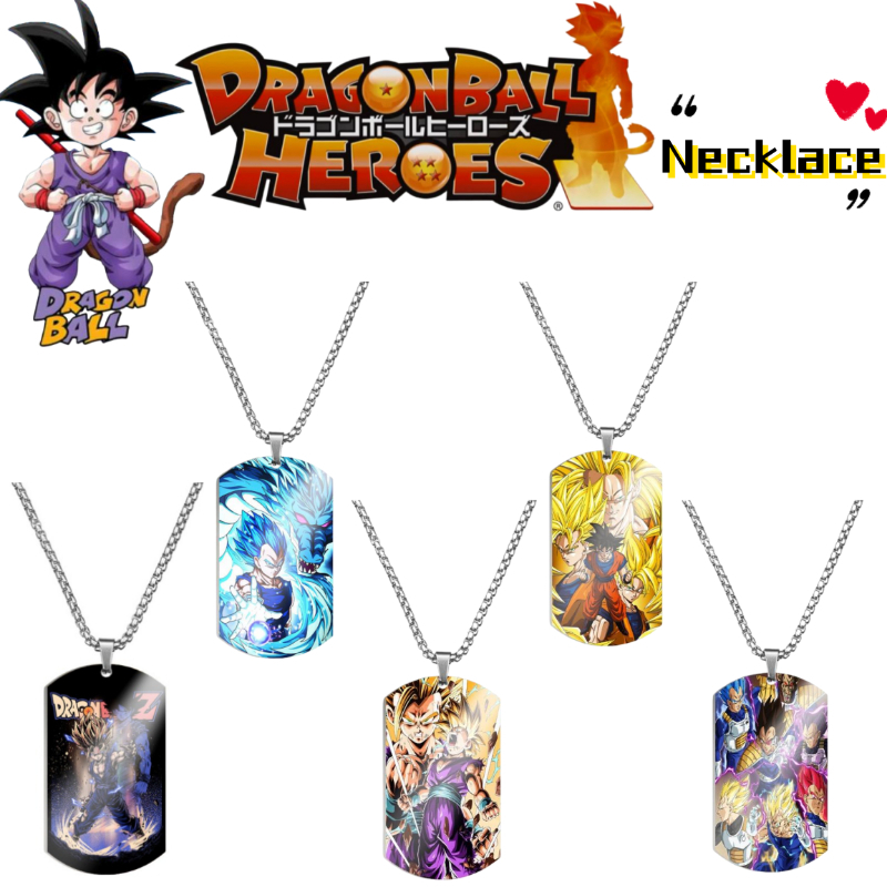 Men'S Fashion Accessories - Модное металлическое ожерелье Dragon Ball Son