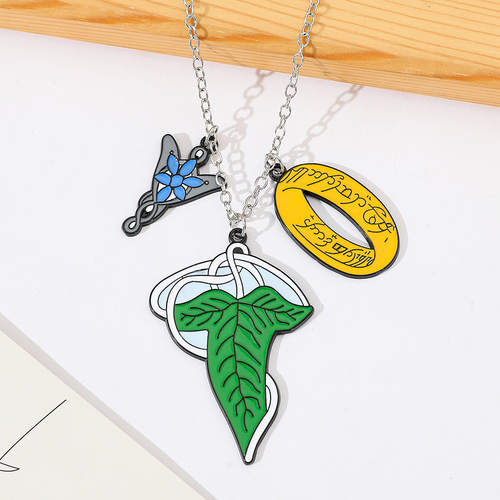 Men'S Fashion Accessories - Ожерелье с изображением эльфов из «Властелина