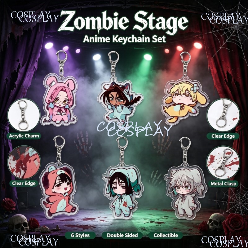Men'S Fashion Accessories - Модный брелок Zombie Stage SUA MIZI,
