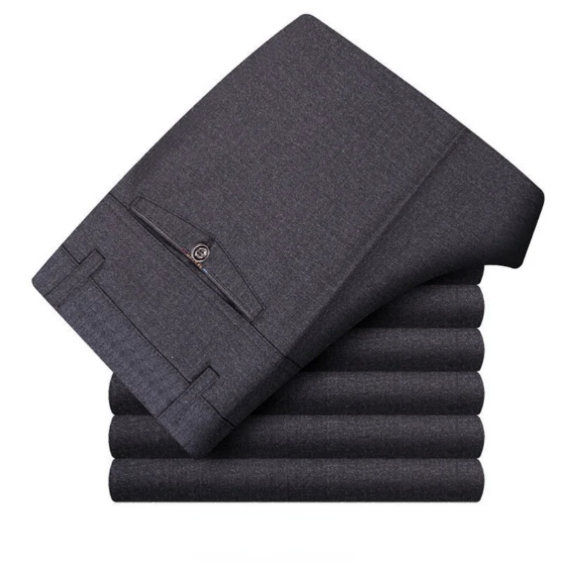 Formal Trouser Stretch - Мужские летние тонкие повседневные костюмные брюки,