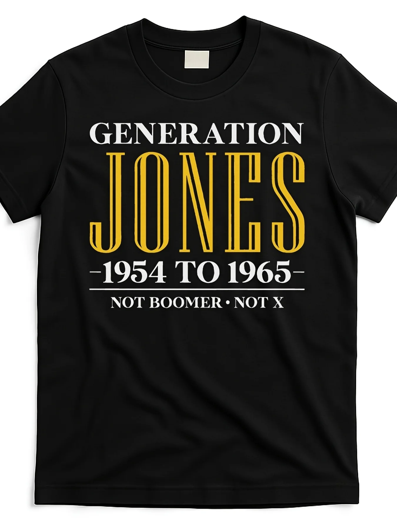 Mens Fashion Style Images - Футболка Generation Jones 1954–1965 Not Boomer
