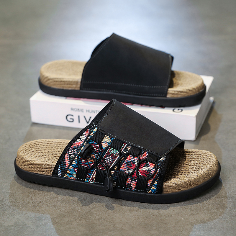 Men'S Fashion Plus - Мужские летние тапочки, новые, дышащие, с