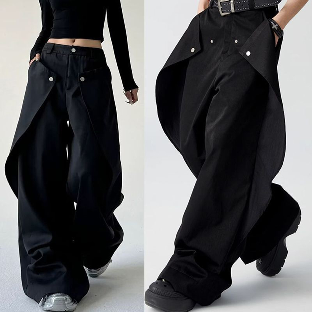 Men'S Fashion Pants 2025 - Мужские брюки, двухслойный дизайн, повседневные брюки,