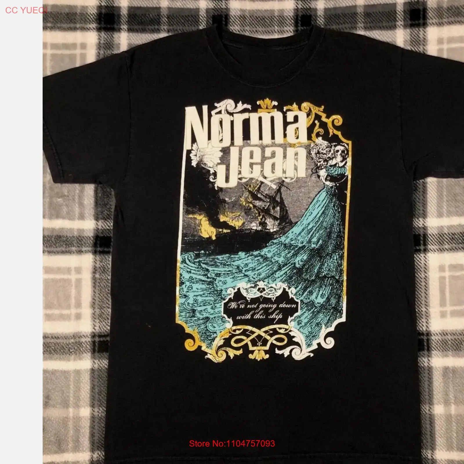 Jeans Shirt Fashion For Men - Редкая футболка Norma Jean Tour 2005