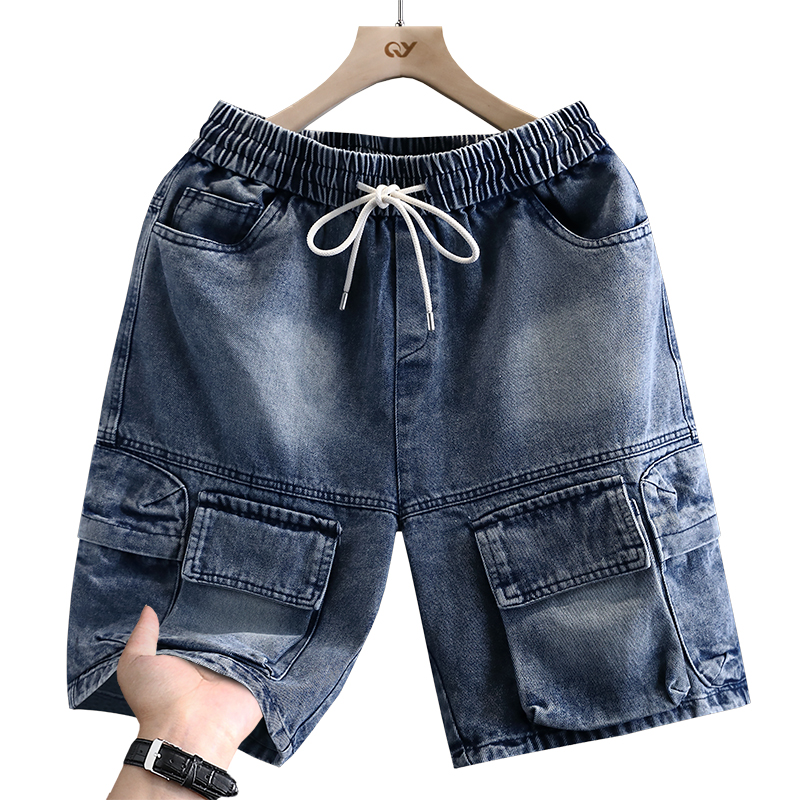 Men Fashion Jeans - Мужские шорты-карго: Новинка летней моды, тонкие,