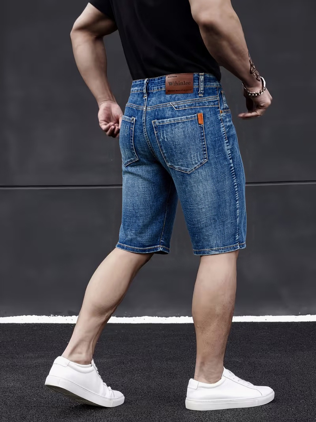 Men Fashion Jeans - Новые мужские джинсовые шорты Wthinlee: повседневные,