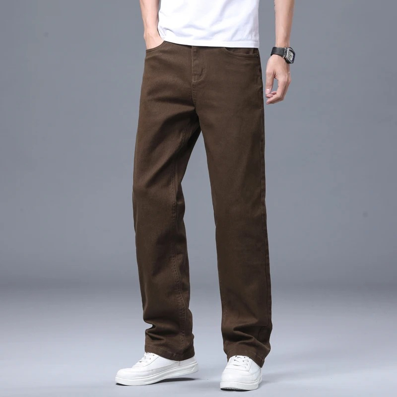 Мужские прямые повседневные бр – обзор и цена Formal Trouser Stretch