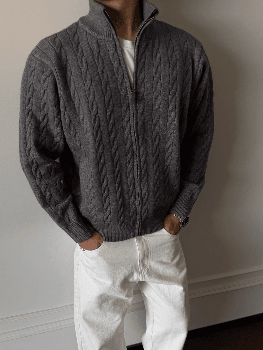 Пуловеры с меховым воротником, – обзор и цена Mens Fashion Style Images