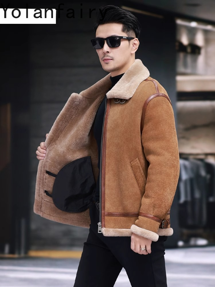 YOLANFAIRY Высококачественные  – обзор и цена Men'S Fashion Zipper Jacket