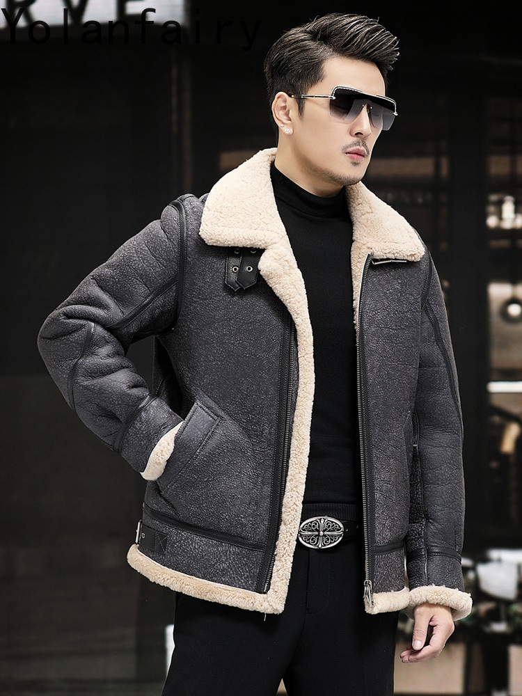 YOLANFAIRY мужские куртки из н – обзор и цена Men'S Fashion Zipper Jacket