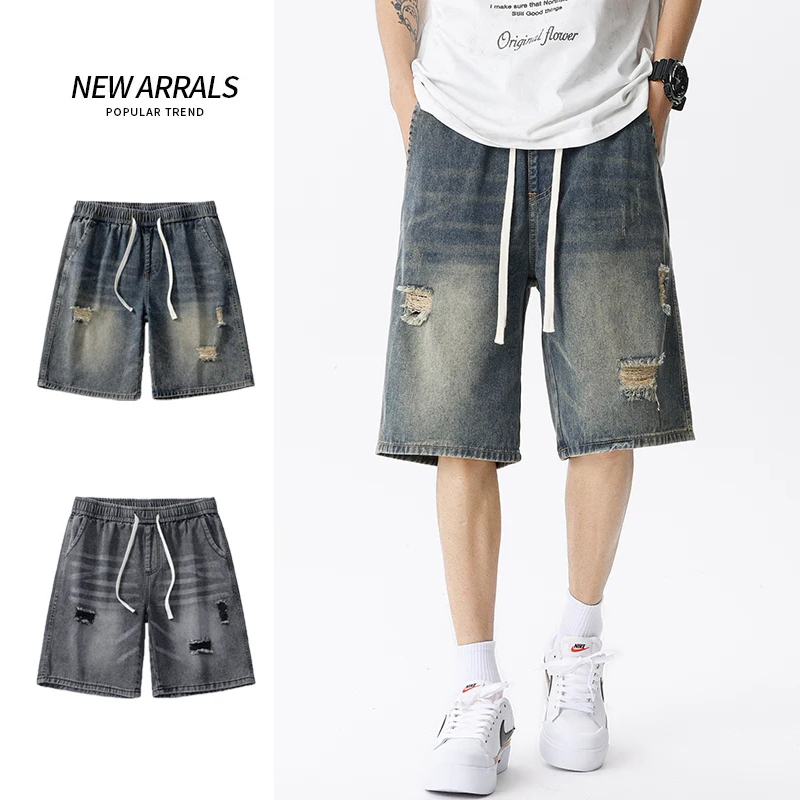 Джинсовые шорты мужские в стил – обзор и цена Men Fashion Jeans