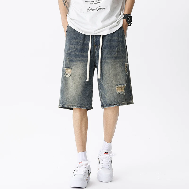 Джинсовые шорты мужские в стил – обзор и цена Men Fashion Jeans