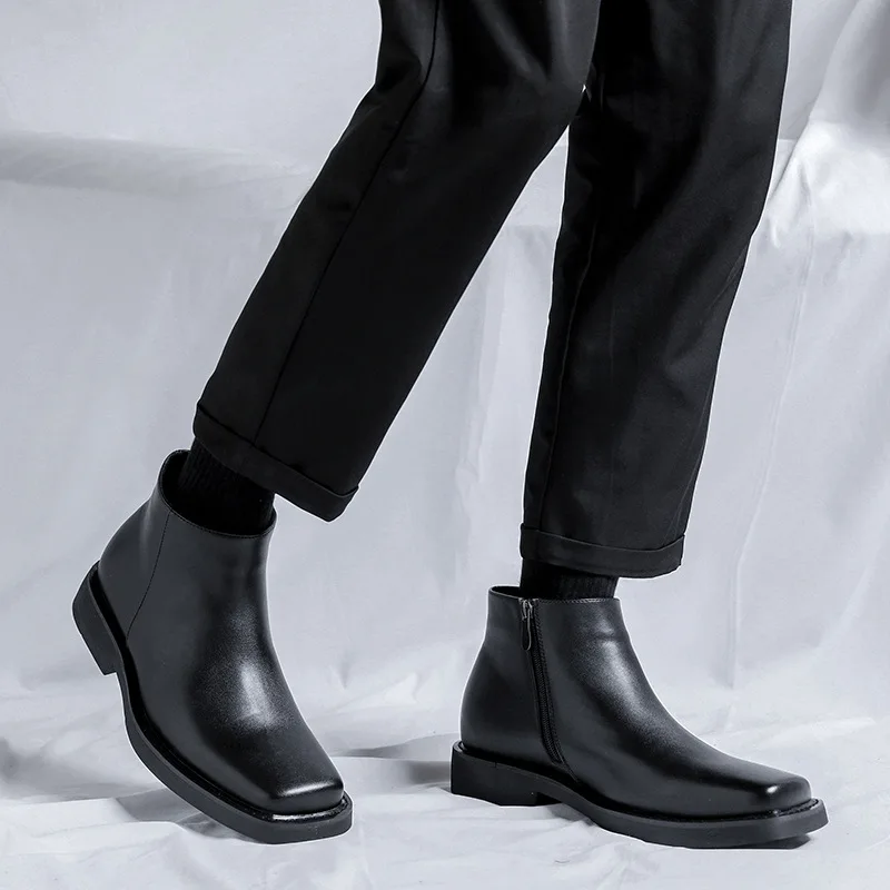 Черная новая модная мужская по – обзор и цена Men Fashion Vintage