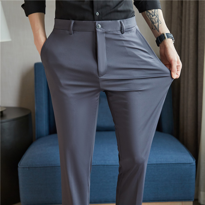 Мужские классические брюки с ч – обзор и цена Formal Trouser Stretch