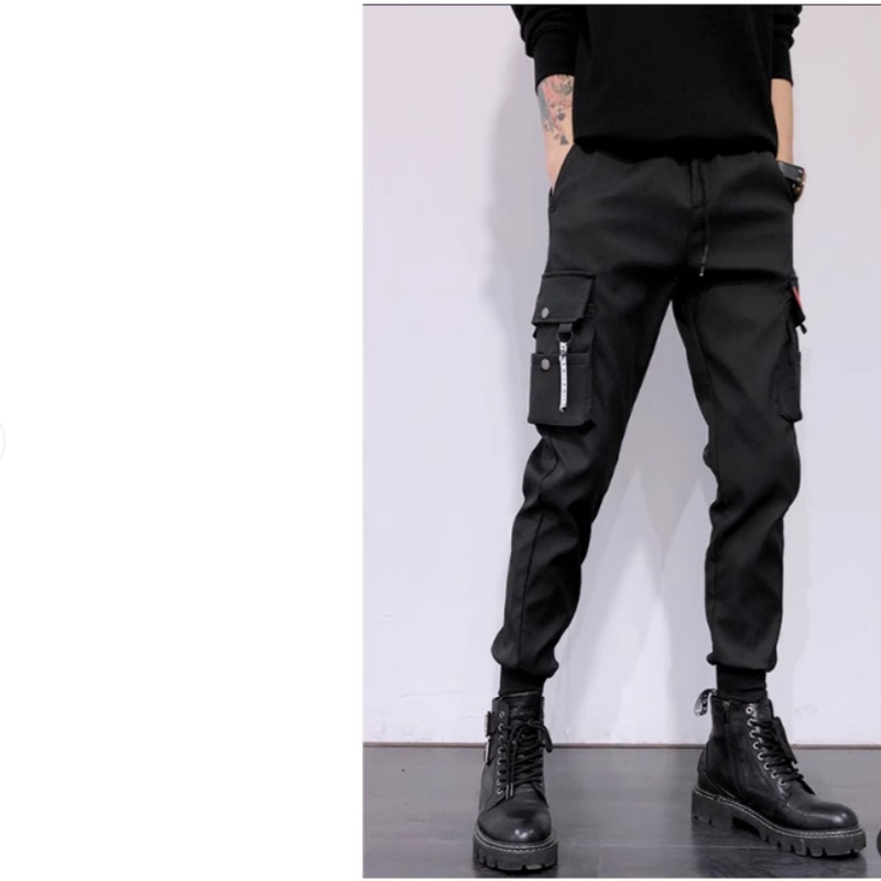 2025 новые модные однотонные б – обзор и цена Men'S Fashion Pants 2025