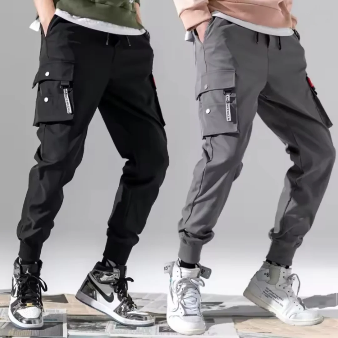 2025 новые модные однотонные б – обзор и цена Men'S Fashion Pants 2025