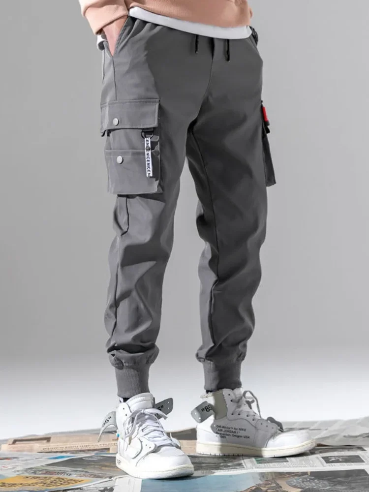 2025 новые модные однотонные б – обзор и цена Men'S Fashion Pants 2025