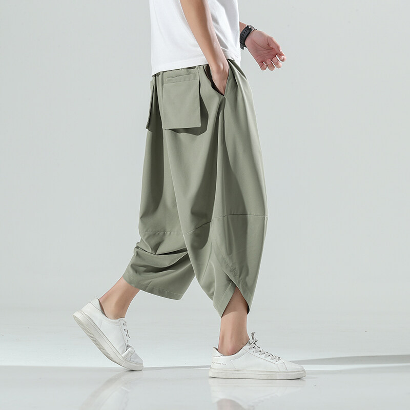 Летние мужские брюки-шаровары  – обзор и цена Men'S Fashion Pants 2025