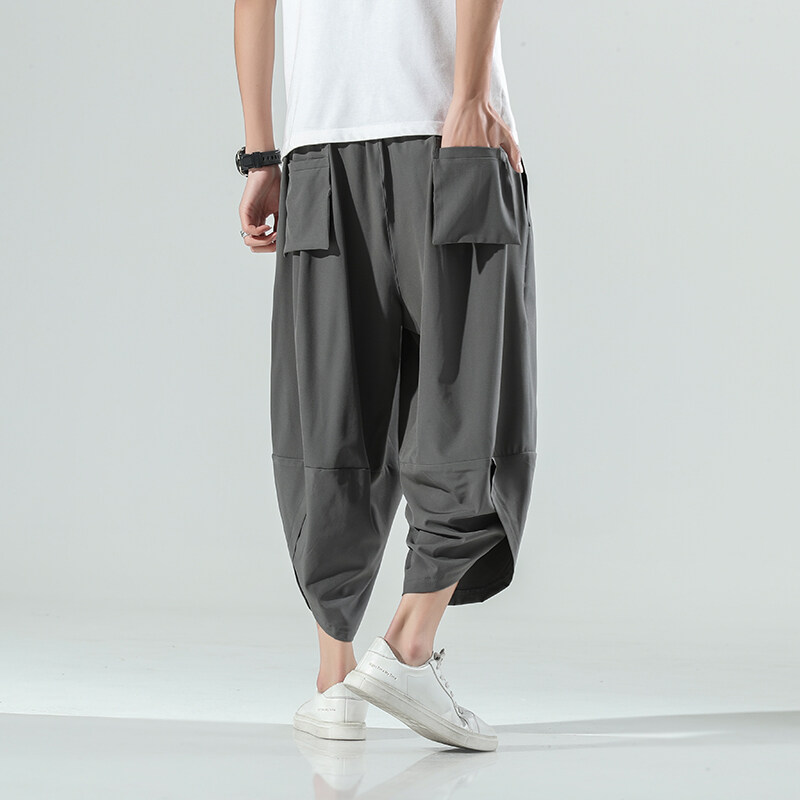 Летние мужские брюки-шаровары  – обзор и цена Men'S Fashion Pants 2025