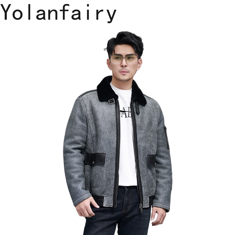 YOLANFAIRY Короткая пальто из  – обзор и цена Men'S Fashion Zipper Jacket