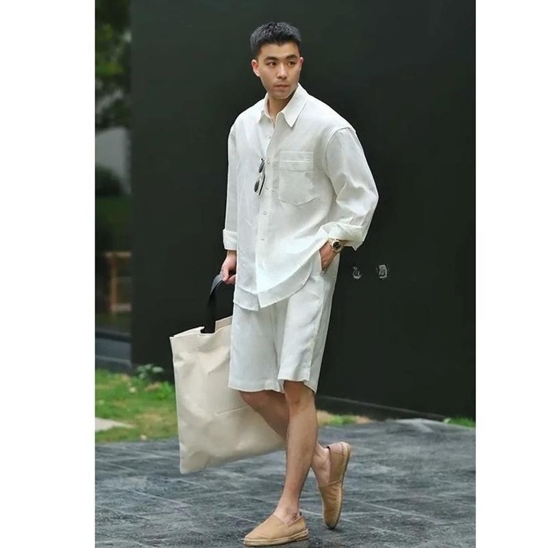 Летний повседневный комплект:  – обзор и цена Mens Fashion Trend
