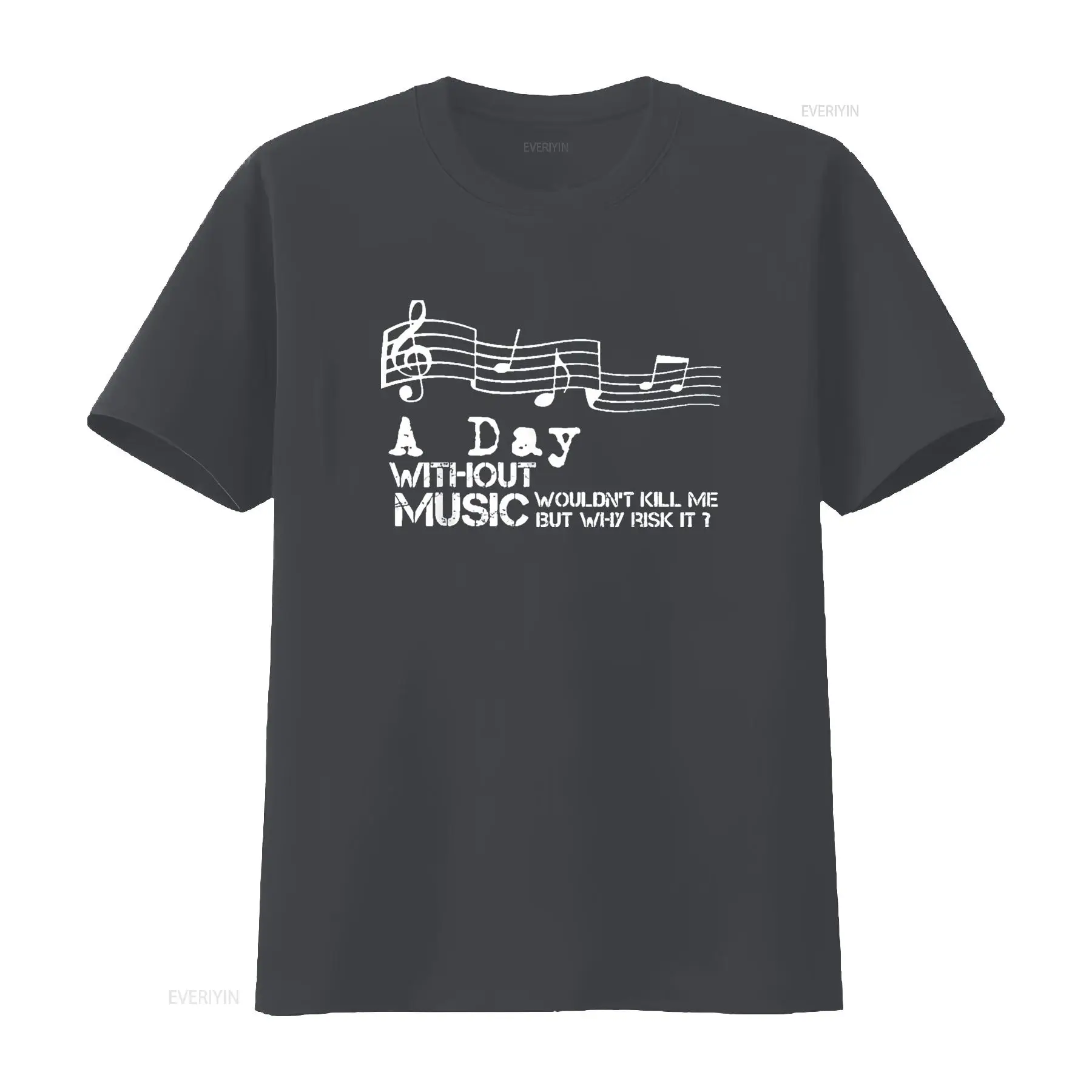 Мужская футболка A Day без муз – обзор и цена Mens Fashion Black Shirt