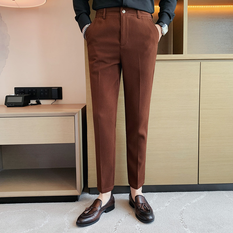2024, осенние новые деловые бр – обзор и цена Formal Trouser Stretch