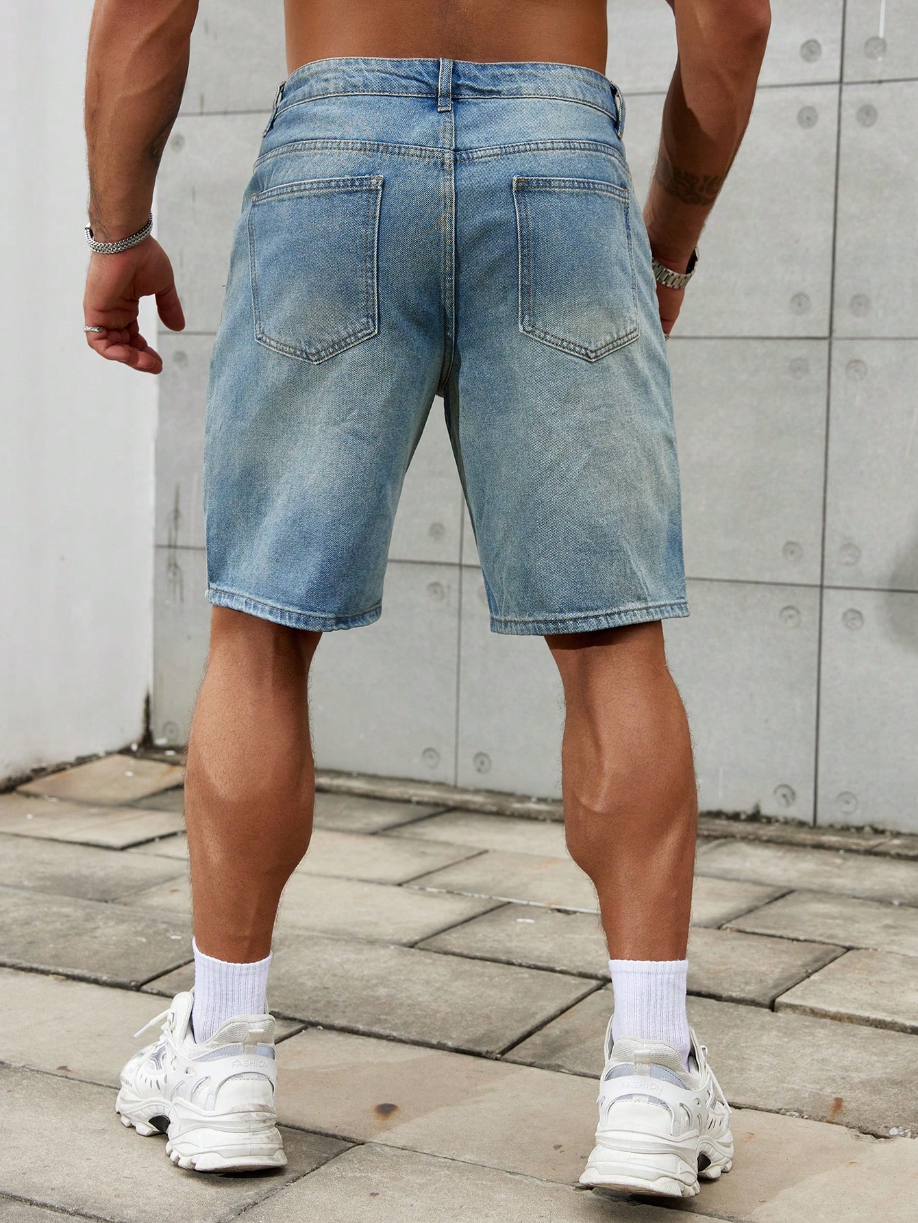 Шорты мужские рваные из джинсо – обзор и цена Men Fashion Jeans