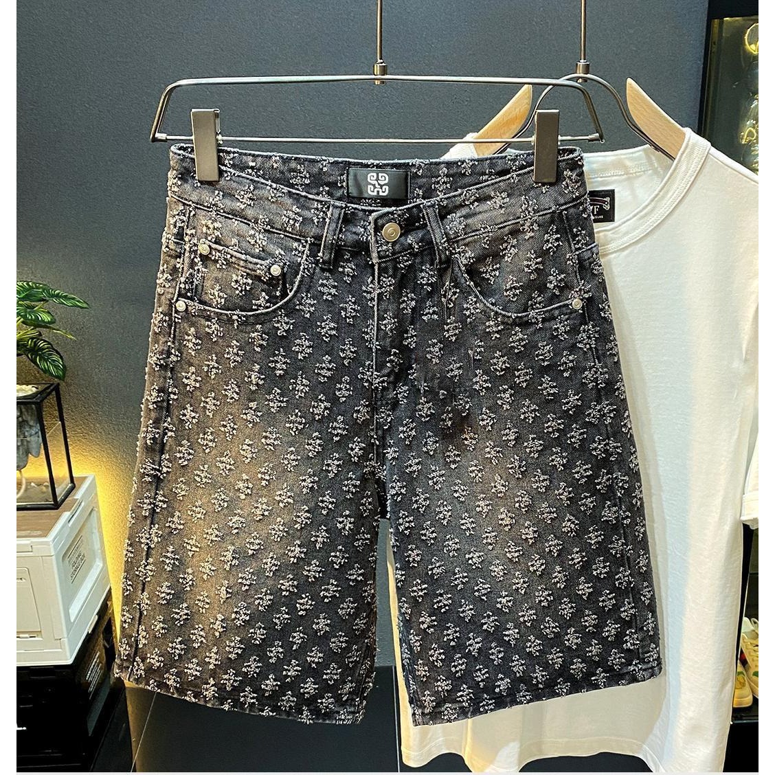 Летние джинсовые шорты для муж – обзор и цена Men Fashion Jeans