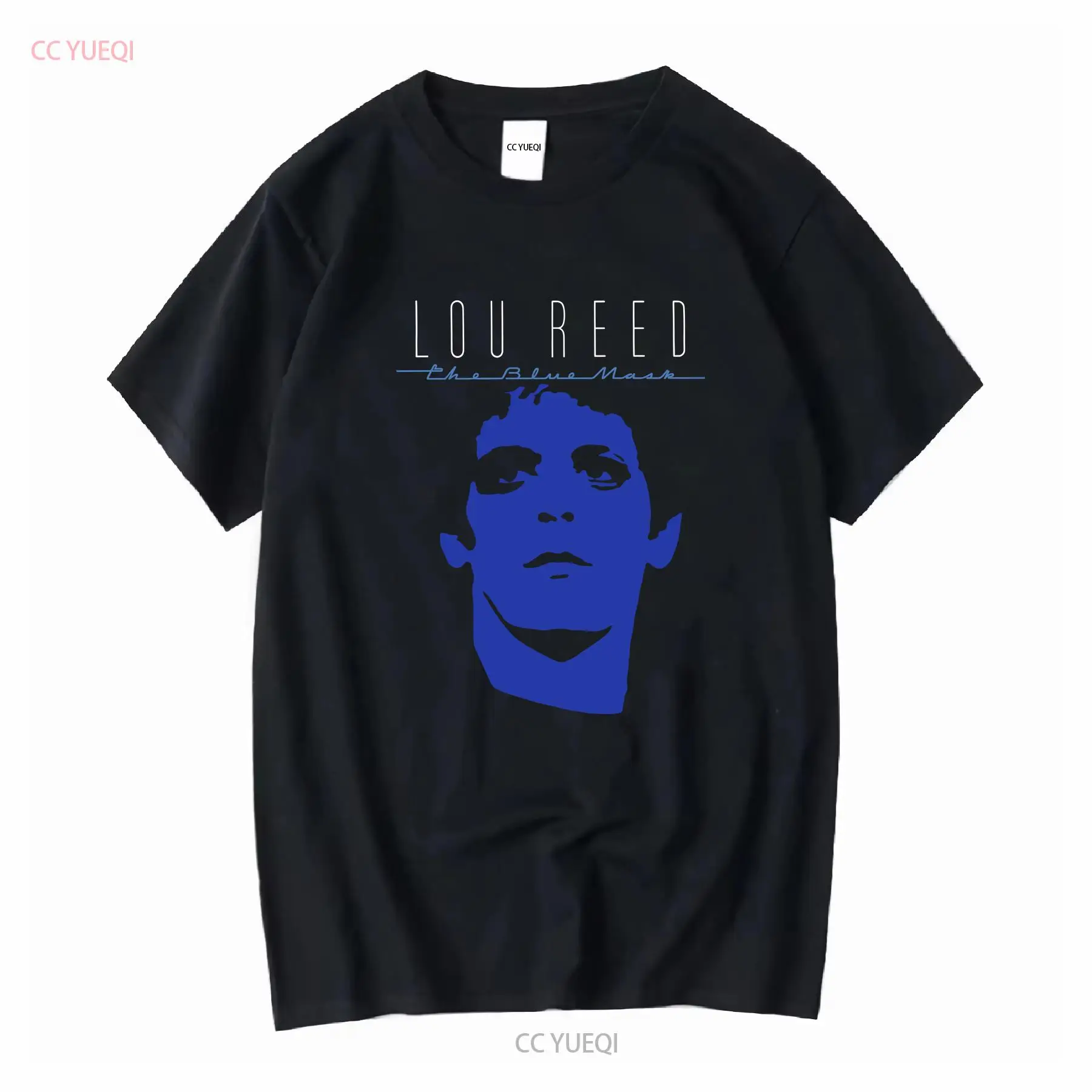 Футболка Lou Reed, бархатная п – обзор и цена Mens Fashion Black Shirt