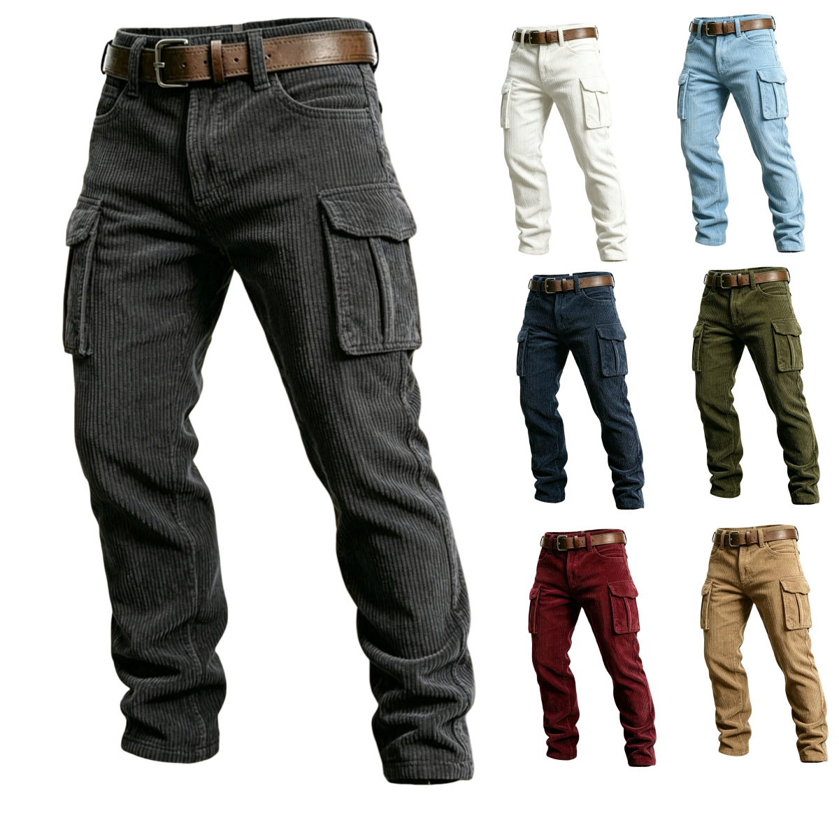 Мужские стильные прямые брюки  – обзор и цена Men'S Fashion Pants 2025