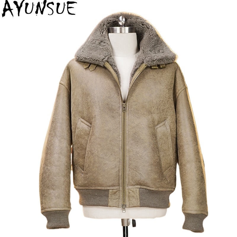 AYUNSUE Высококачественная пал – обзор и цена Men'S Fashion Zipper Jacket