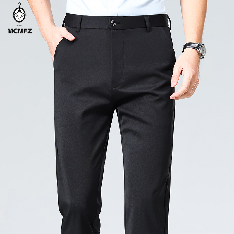 Мужские свободные брюки прямог – обзор и цена Formal Trouser Stretch