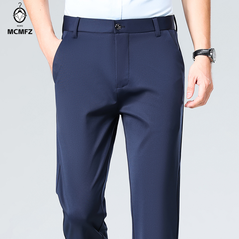 Мужские свободные брюки прямог – обзор и цена Formal Trouser Stretch