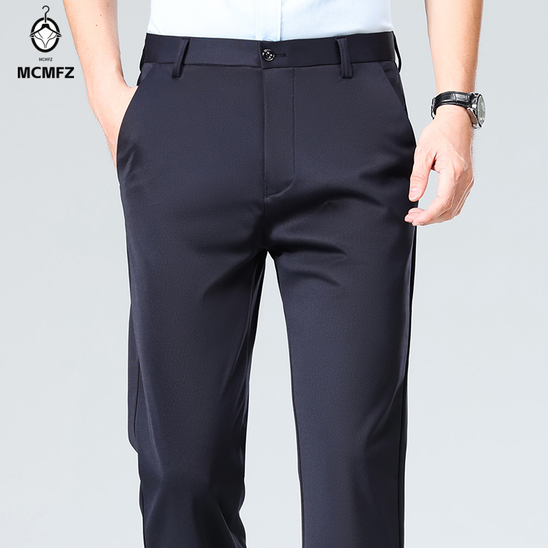 Мужские свободные брюки прямог – обзор и цена Formal Trouser Stretch
