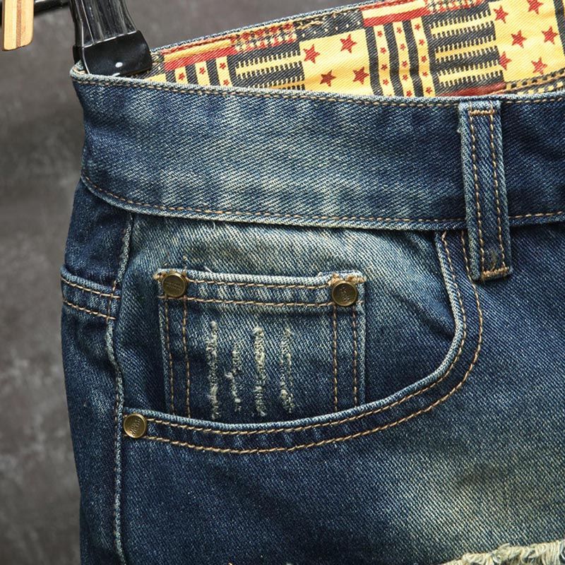 Новые мужские джинсовые шорты  – обзор и цена Men Fashion Jeans