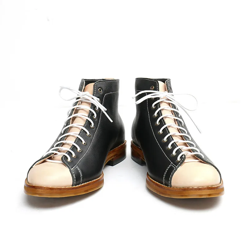 Высокие ботинки, мужские винта – обзор и цена Men Fashion Vintage