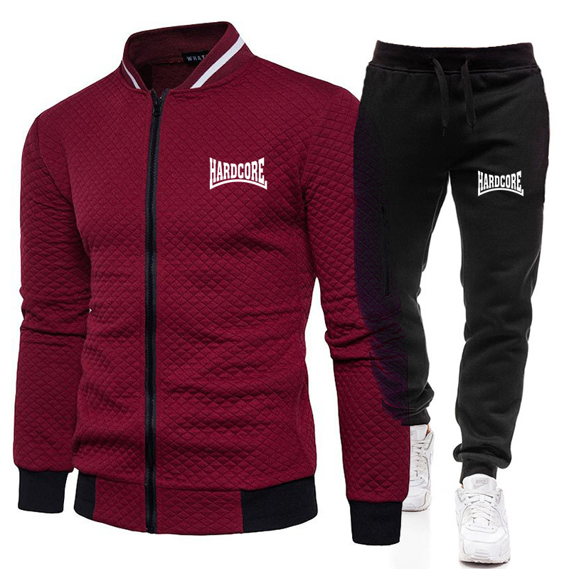Мужской комплект HARDCORE: мод – обзор и цена Men'S Fashion Zipper Jacket