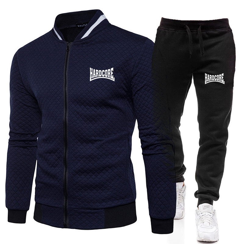 Мужской комплект HARDCORE: мод – обзор и цена Men'S Fashion Zipper Jacket