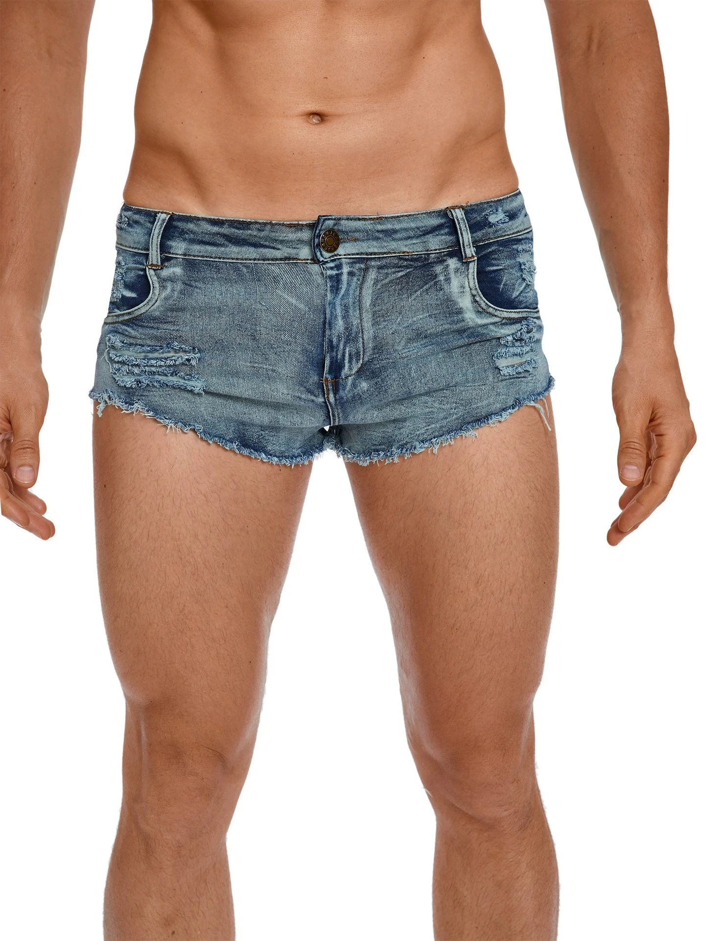 Мужские джинсовые шорты с низк – обзор и цена Men Fashion Jeans